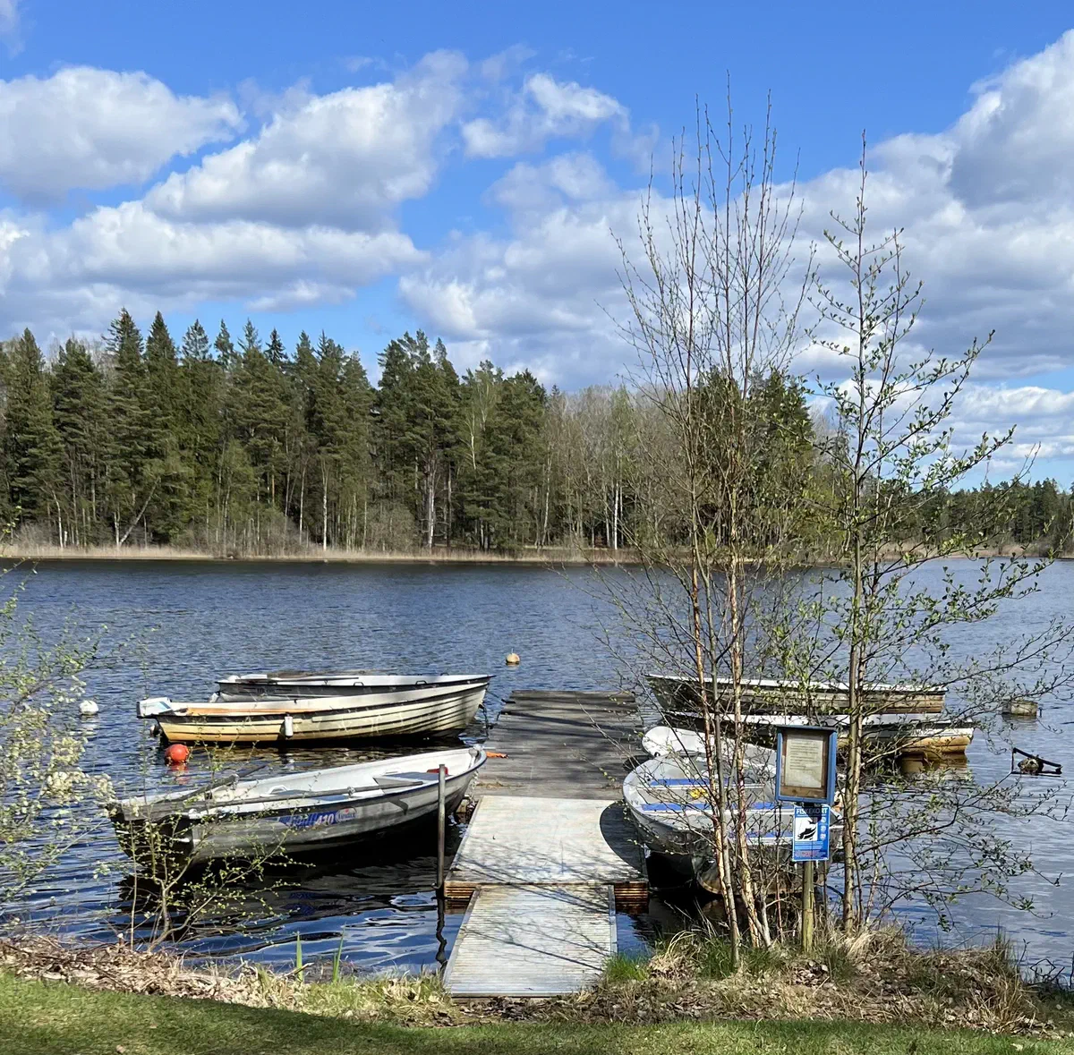 Bild på bryggan i Ekeboryd